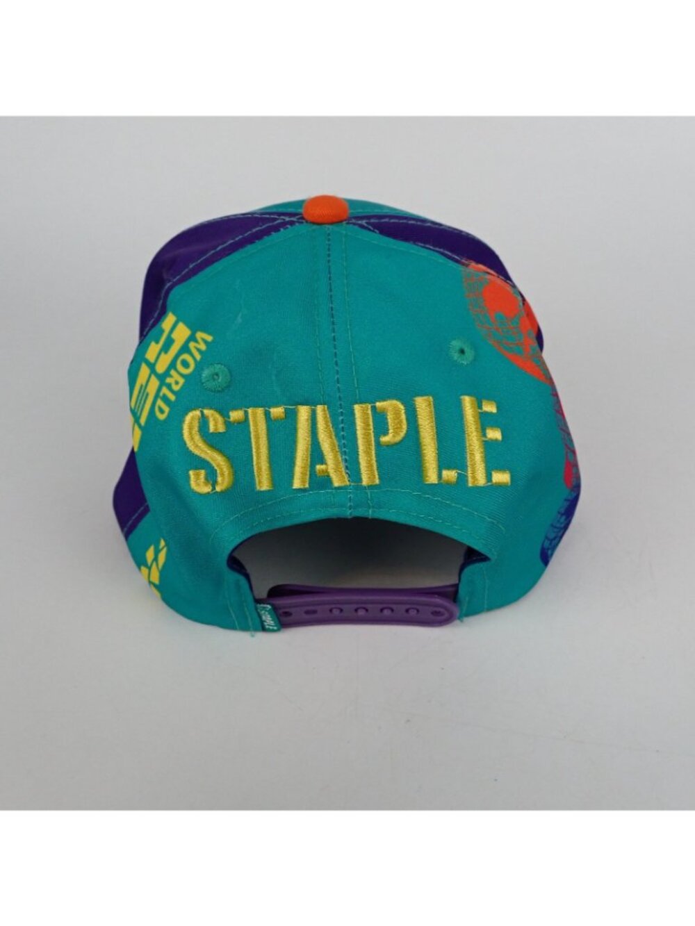 Staple World Renown 1975 Snapback Hat Multicolor Cap - Picture 4 of 9